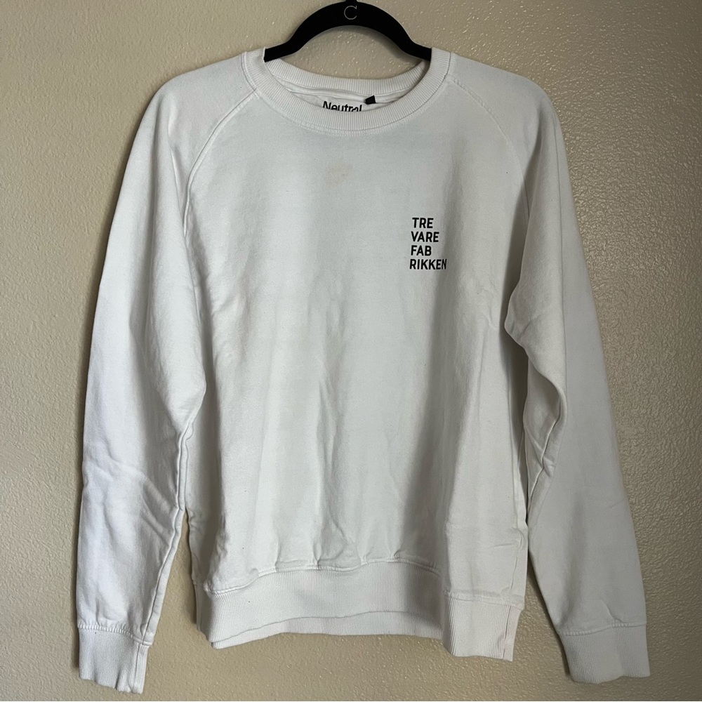 Neutral - Men’s  Sweatshirt White - Size S
